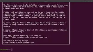 Instalación de flutter con snapd