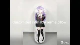 Customized inflatable new anime pillow with sph