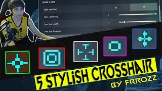 5 BEST Stylish CROSSHAIR (Valorant Perfect HEADSHOT Settings)