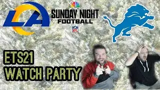 Rams vs Lions, Sunday Night Football Watch Party | NFL