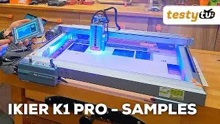IKIER K1 Pro 24W 4x LED laser - work, conclusions and tips