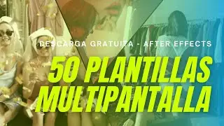 Plantillas Multipantalla para After Effects – Descarga gratis