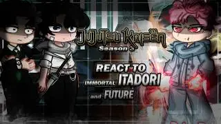 Jujutsu Kaisen (S3) React To Itadori + Future | FULL MOVIE + BONUS PART | Modulo 25 | Gacha [ENG/RU]