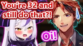 Laplus' Hilarious Response To Roberu's Age...
