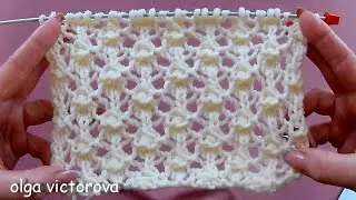 Openwork pattern 742 Knitting patterns