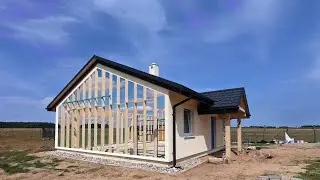 Construction of a beautiful Smart 70 timber-frame house in Bolesławiec - Ibudhaus - Opole
