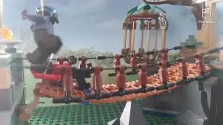BLUE vs RED-lego stop motion