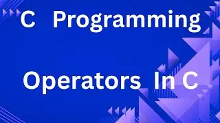 Operators In C