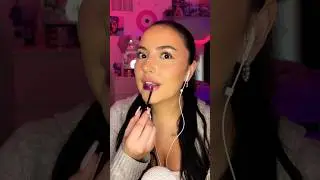 Let’s try on some lipgloss 💄 #asmr #asmrshorts #lipgloss #mouthsounds