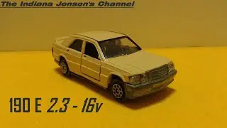 Restauro Mercedes-Benz 190 E W201 2.3-16v [Majorette 1/59]