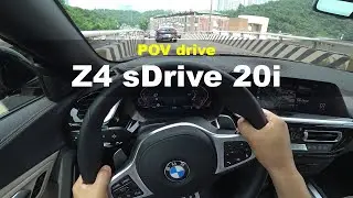 2024 BMW Z4 sDrive 20i POV drive