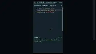 JavaScript Tricks | Get Current Date & Time | 