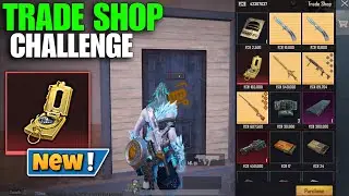 Trade Shop Challenge | New Item🤑 | PUBG METRO ROYALE
