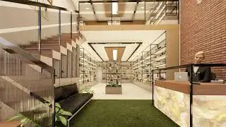 Organic Store | INTERIOR DESIGN PROJECT | Walkthrough