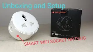 Unboxing and setup smart wifi plug built in voice control with google and alexa #techenum