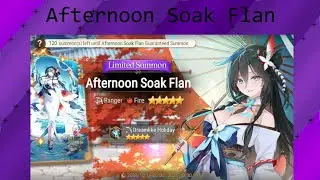 Epic Seven Afternoon Soak Flan
