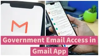 Configuring Government NIC Email ID in GMAIL App on mobile- Steps and Requirements Discussion Live.