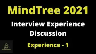 Mindtree interview experience 2021 | Mindtree Technical interview Questions | Experience 1