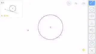Euclidea 9.1 (Iota 1) Solution walkthrough