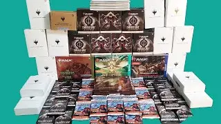 MEGA Magic The Gathering Unboxing BEGINS (Part 1 out of 3) - MRD Live Unboxing