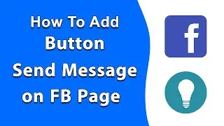 How to Add Button Message on Facebook Page