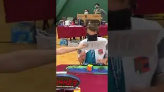 Tommy Cherry’s 14.51 3x3 BLINDFOLDED WR Single 🤯 #shorts