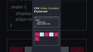 CSS Align Content 