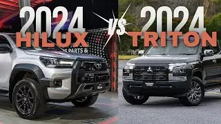 2024 Toyota Hilux Vs 2024 Mitsubishi Triton In-Depth Comparison