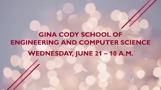 Gina Cody School of Engineering & Computer Science, Wednesday, June 21, 2023 - 10 a.m.