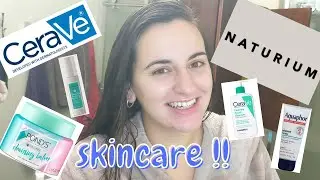 WINTER SKINCARE ROUTINE | MORNING & NIGHT DRUGSTORE cheap self-care | broke college girl easy glowup