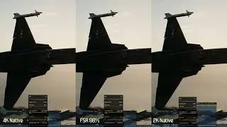 DCS Performance Testing: 4K - 2K - FSR