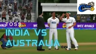 India vs Australia toss🤩🤩 | Game | WCC 3 video | WCC3 | WCC 3 | World Cricket Championship 3