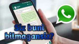 WHATSAPPNI SIZ BILMAYDIGAN SIRLARI | har xil korinishda yozish