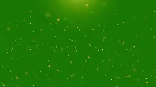 Gold Dust Particles Green Screen Video Effects / Satish Designgraphy