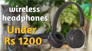 portronics  wireless headphones | Extra Bass for Rs 1200 ⚡⚡⚡