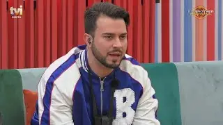 Alta tensão! A reação fervorosa de Francisco por Miguel se sentar ao lado de Márcia | Big Brother