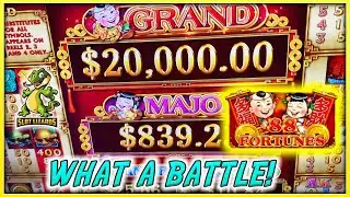 GOING FOR MAXED OUT 20K GRAND JACKPOT AT EL CORTEZ! 88 Fortunes MAX $8.80 SPIN BONUSES!