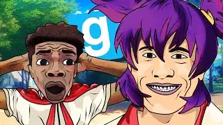 Летний ЛАГЕРЬ в GMOD!!! (RP)
