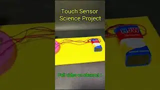 Touch switch using transistor #shortvideo #shortsfeed #shorts #short #scinceproject #science