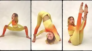 CONTORTION WORKOUT| STRETCHING TUTORIAL | SPLITS & LEG STRETCH | YOGA ART