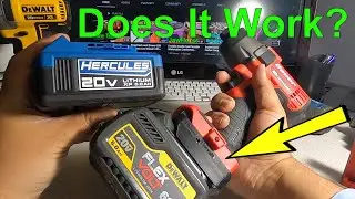 DeWalt Bauer Hercules Battery Adapter