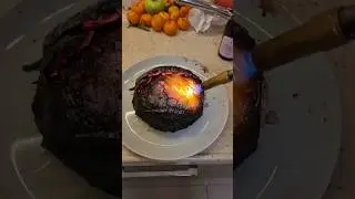 🎄НОВОГОДНЕЕ🎄 Горелая капуста с соусом из черной икры - burnt cabbage with black caviar sauce 😋