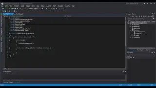 Change Visual Studio IDE (Change Color Theme And Show Line Number)