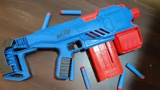 Nerf Alpha Strike Flyte Cs-10 motorized blaster | Unboxing and Testing | 