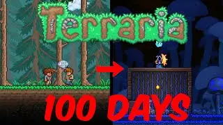 Playing 100 days in Terraria Classic Final Part | Road to 700 subs !days 🇧🇬