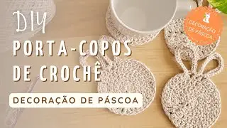 DIY PORTA-COPOS DE PÁSCOA para deixar sua mesa linda e encantar sua família! - DECORAÇÃO DE PÁSCOA