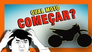 Qual moto começar na trilha?