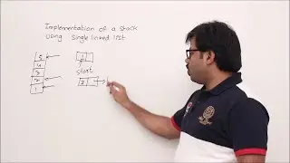 Implementation of Stack using Linked List
