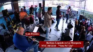 Boricua Legends en La Marqueta, NYC 10/12/24 -canta Nelson Rodriguez - 