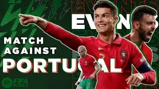 Portugal Match in Fifa Mobile |Summer Vacation: Europe | Malayalam | Gowyou Events